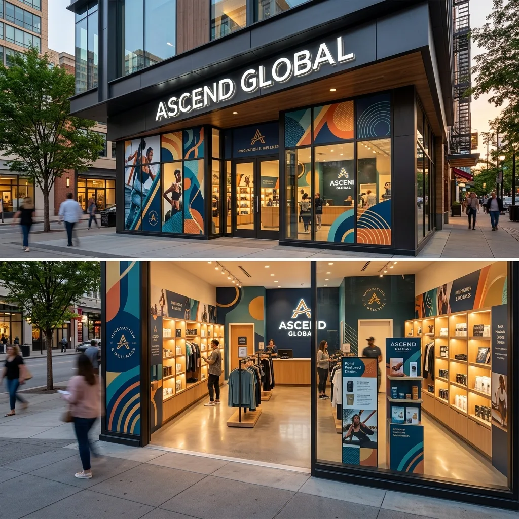 Local comercial con diseño de ambientación integral — Proyecto de Ambientación de Espacios Eikonecta, Sincelejo