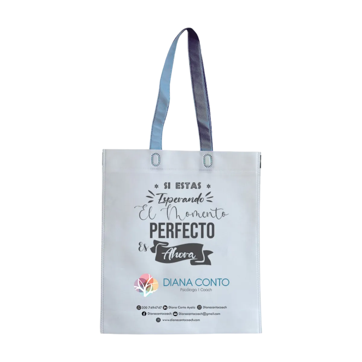 Tote bag Diana Conto - Proyecto de Souvenirs Corporativos y Publicidad en Sincelejo, Sucre y el Caribe - Eikonecta