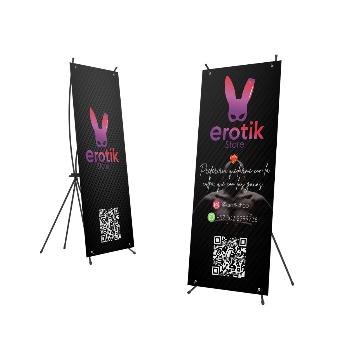 Roll-up banners para evento