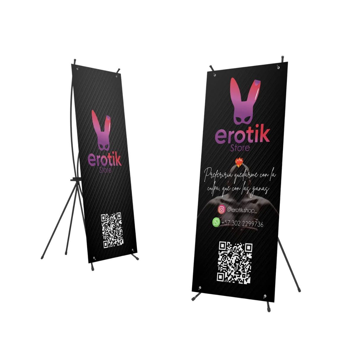 Roll-up banners para evento