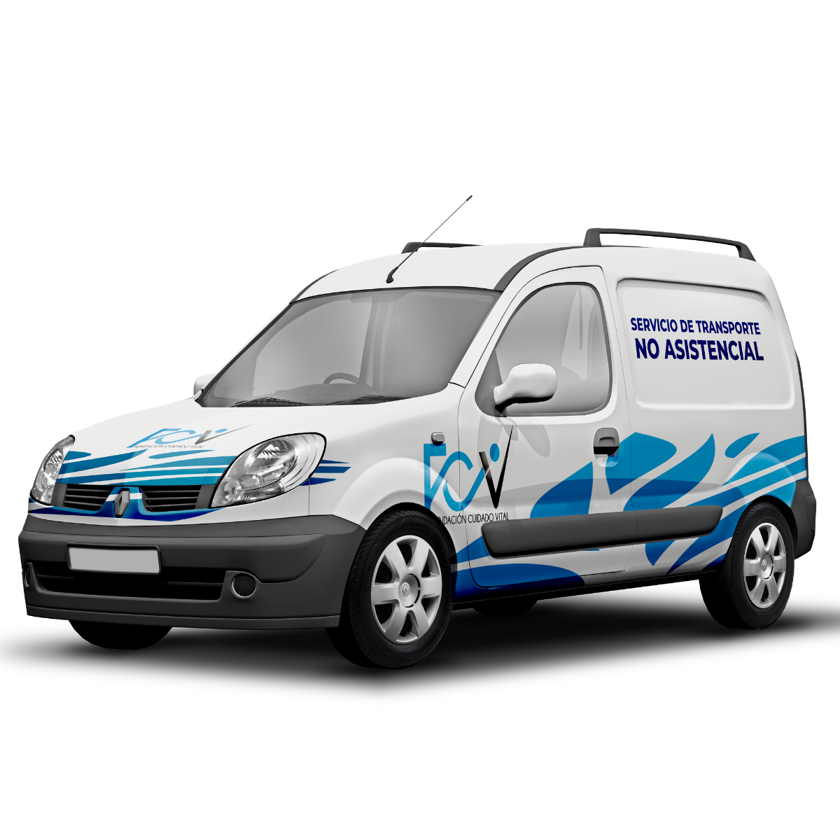 Van rotulada — Fundación Cuidado Vital